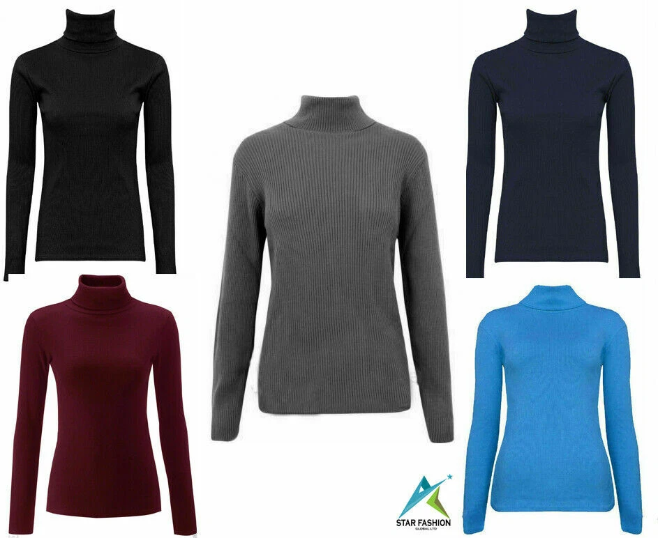 Skinny rib jumpers best sale ladies