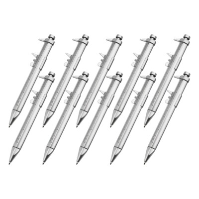 Measure Ruler Roller Ball Pen Students Stationery Measuring Tool Multifunction