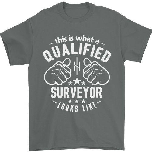 Un Qualified Topógrafo Looks Like Hombre Camiseta 100% Algodón - Imagen 43 de 102