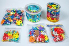 ASSORTED LOT OF FOAM SHAPES VBS HOME SCHOOL ARTS CRAFTS SCRAPBOOK OVER 1000 PIE