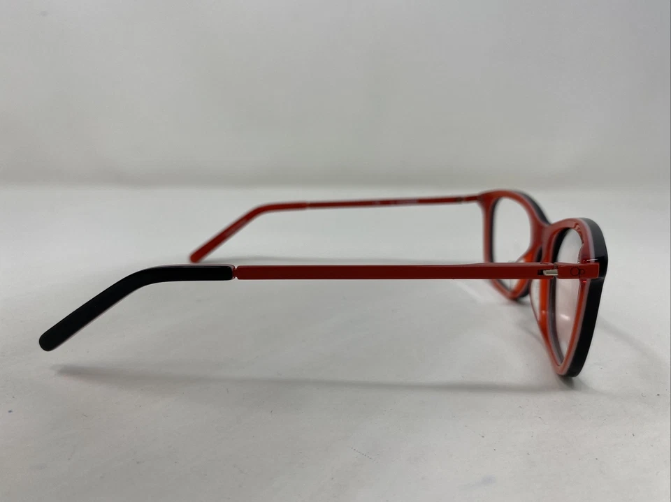 Ocean Pacific OP 855 BLACK LAMINATE 46-16-125 Full Rim Eyeglasses KIDS TK81 - Image 4 of 4