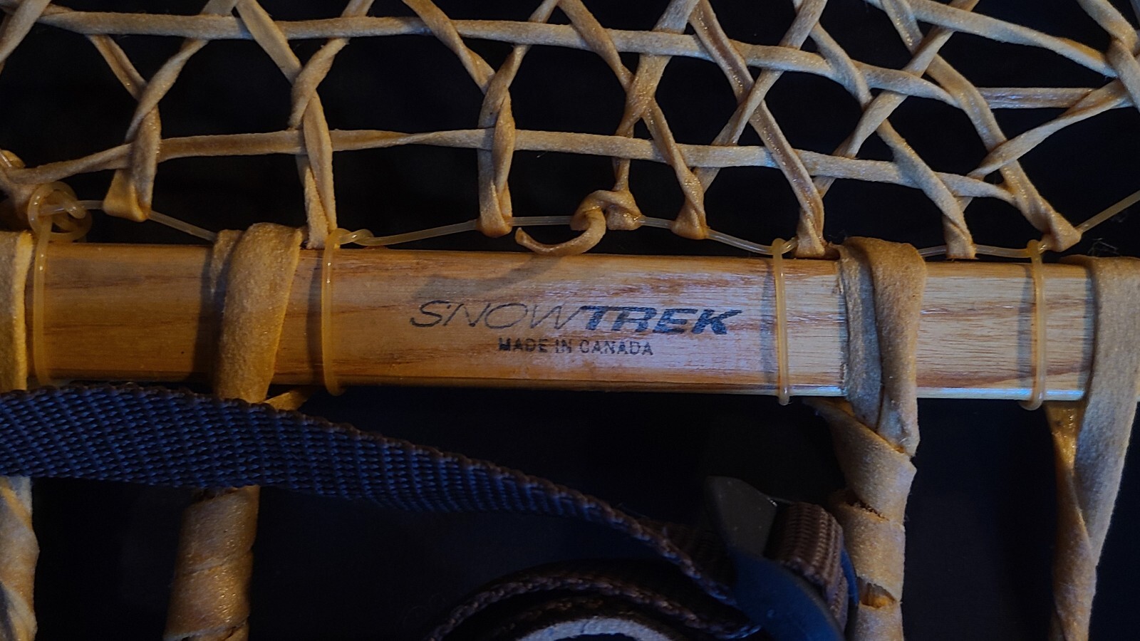 Vintage SnowTREK Wooden Snowshoes 13"x36" in great condition eBay