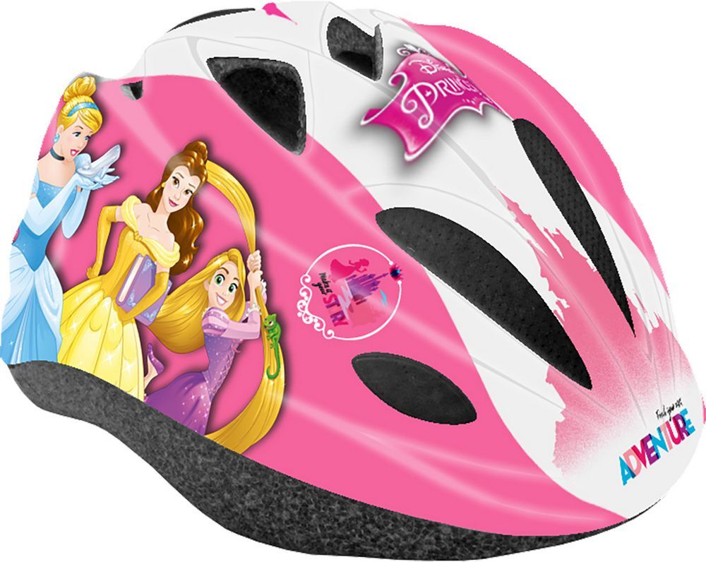 573068 Casco Kid Disney Principesse da bicicletta per bambina. Misura 52-56 cm (