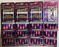 BLACK JAX by Stacker ENERGY PILLS Weight Loss Focus 48 Capsules