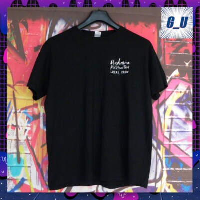 UNFINDABLE LOCAL CREW OFFICIAL T-SHIRT ALBUM REBEL HEARTH TOUR BY MADONNA GR XL 