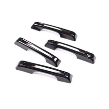 For 2022-2024 Ford Maverick Gloss Black Look Side Door Handles Decor Cover Trim