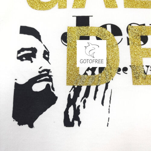 GOTOFREE 25SS GDEPT SUMMER WHITET SHIRT GOD PRAYED LETTER SHORT SLEEVE TOP TEE - Picture 4 of 5