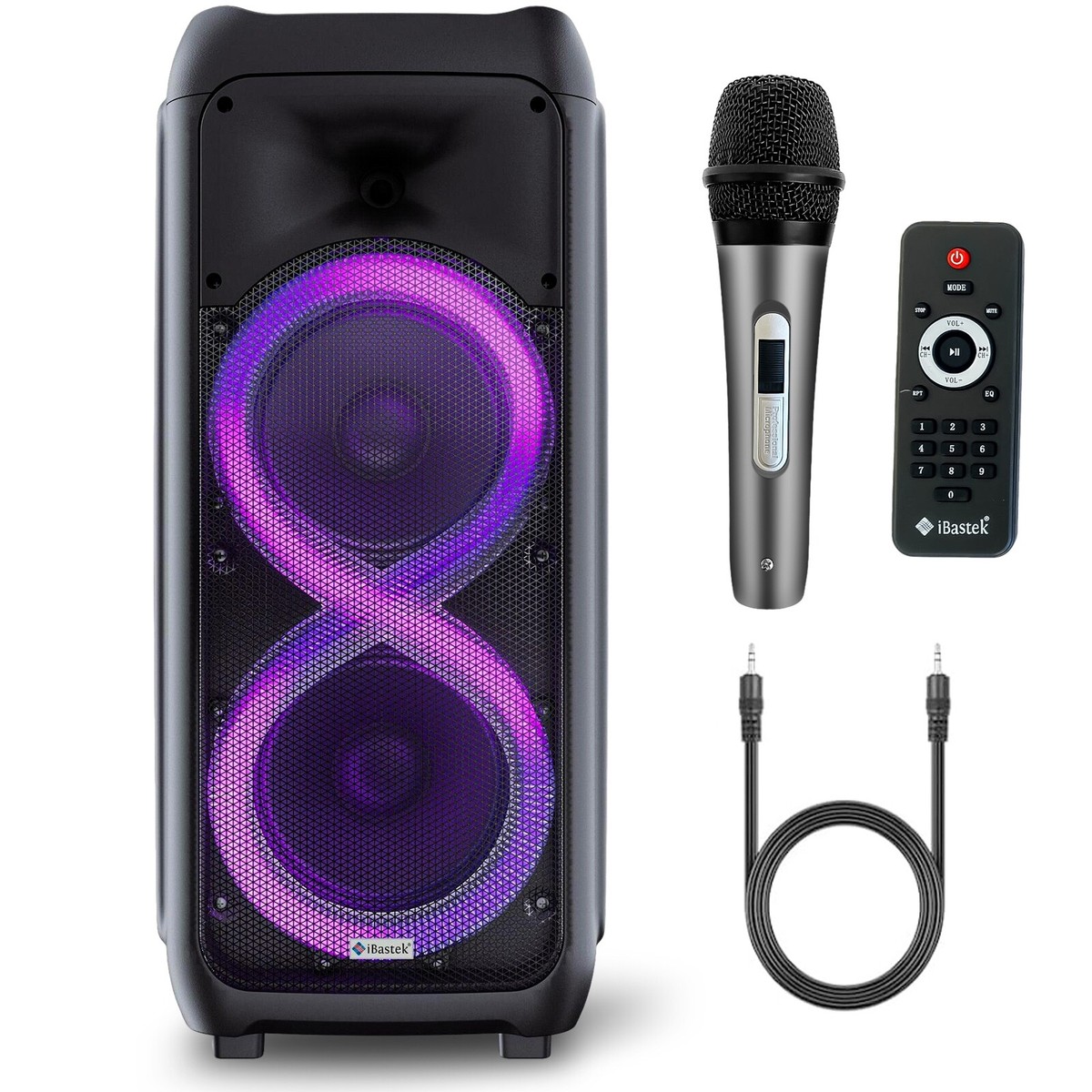 Bplt Ibastek Ibastek Bluetooth Speaker Ibastek Karaoke Speaker Hot