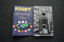RUGBY GREATEST HITS RARE CASSETTE TAPE! RUGBY UNION ALL BLACKS WALLABIES