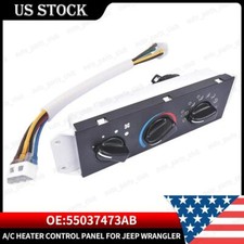 Ac Ac Heater Control With Blower Motor Switch For Jeep Tj Wrangler 1999-2006