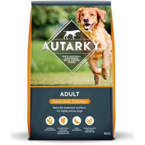 AUTARKY ADULT DELICIOUS CHICKEN DOG FOOD 12KG/ 24KG
Opens in a new window or tab