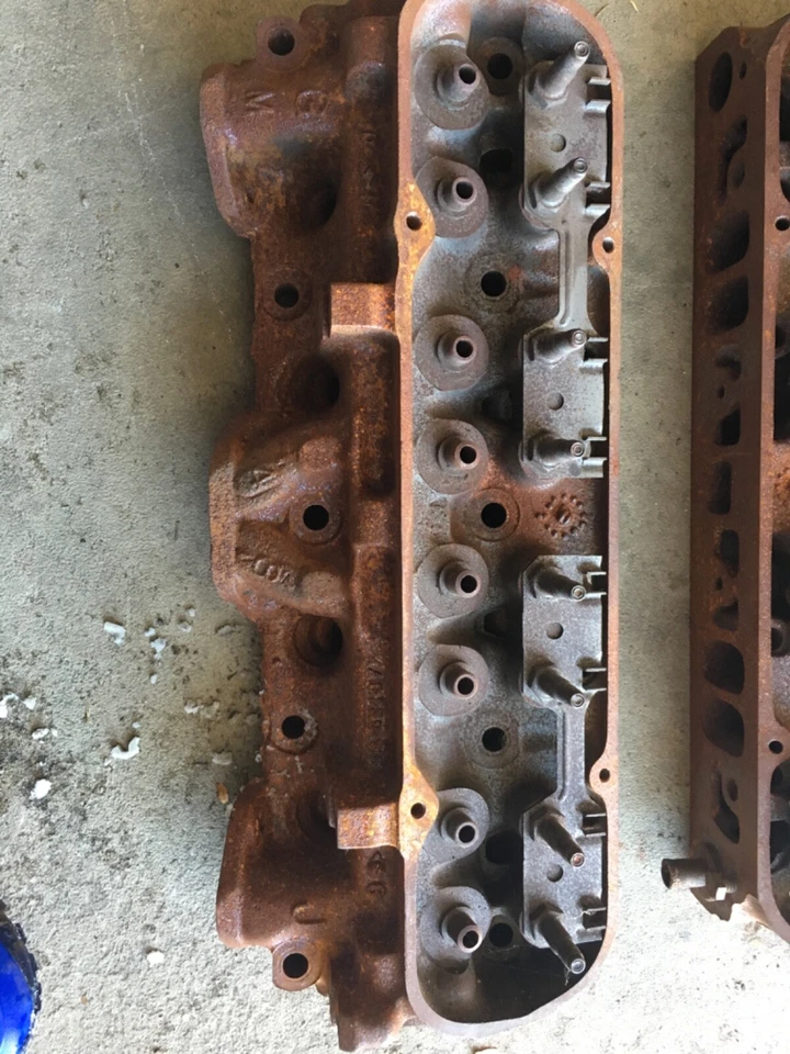 1969 PONTIAC GTO FIREBIRD 400 RAM AIR 3 428 HO ГОЛОВКИ ЦИЛИНДРОВ #48 дата набор B139 - Изображение 4 из 4