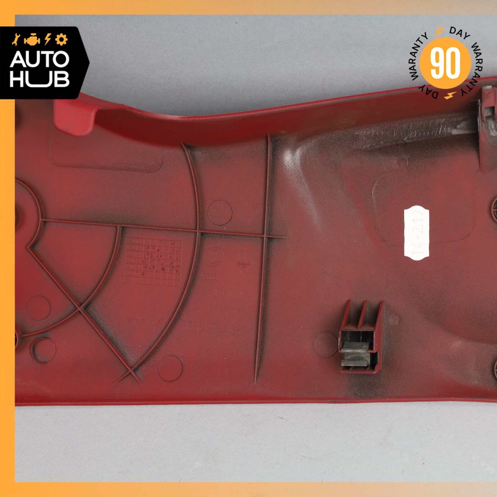 14-20 Maserati Levante S M161 Front Left Side Seat Switch Cover Trim OEM 26k