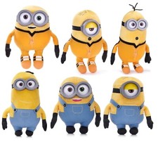 NEW 12 INCH DESPICABLE ME MINION KUNG FU PLUSH SOFT TOYS BOB STUART KEVIN