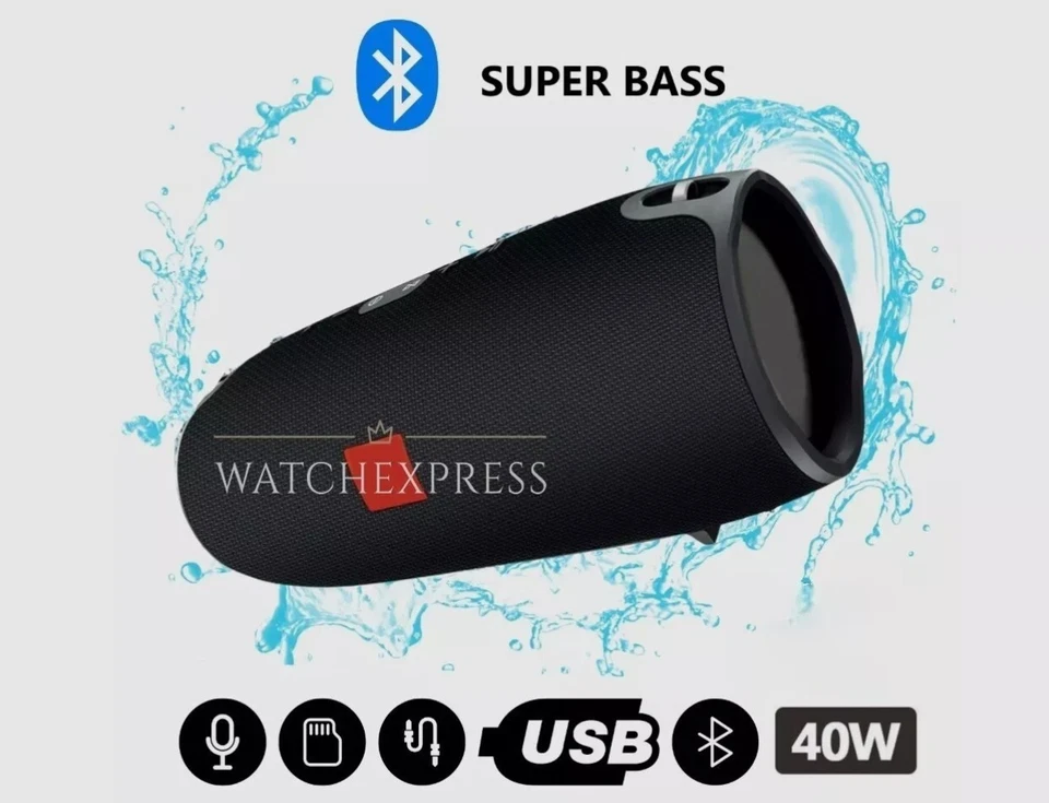 SPEAKER CASSA ALTOPARLANTE BLUETOOTH CHARGE MINI USB WIFI 40W WATERPROOF 2025 - Immagine 2 di 4