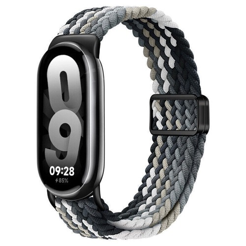 Watch Band For Xiaomi Mi Band 9 8 Nylon/Silicone/Leather/Metal Strap Bracelet - Picture 138 of 467