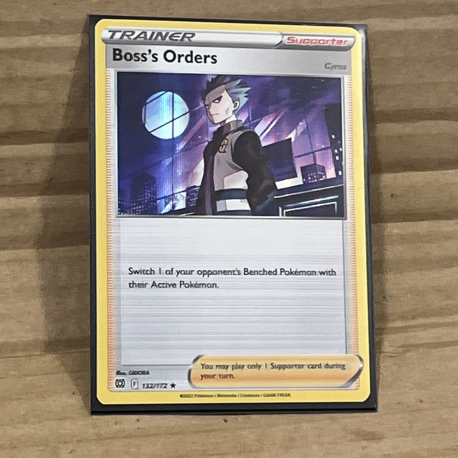 Boss's Orders - 132/172 - Brilliant Stars - Holo Rare Trainer - Pokémon ...