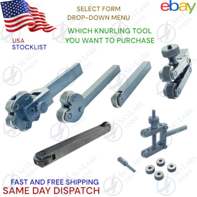 NEW Combo of Lathe Knurling Tool Attachment-USA FULFILLED SKYLARK