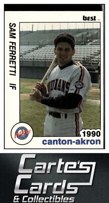 Sam Ferretti 1990 Best Canton-Akron Indians #7  Cleveland