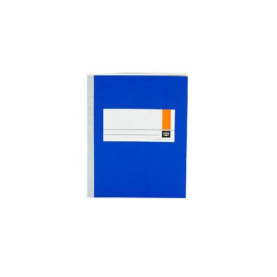 10 Stück Geschäftsbuch Kladde Notizbuch DIN A5 72 Blatt Softcover blau liniert