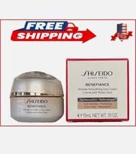SHISEIDO BENEFIANCE Wrinkle Smoothing EYE Cream 0.5oz/15 ml Lift Ultimune