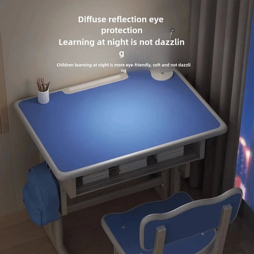 WASTO-Adjustable Children Study Desk And Chair Set, For Girls & Boys, School Wri - Picture 3 of 15