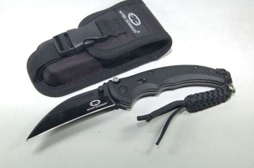 WithArmour Black Claw WA-075BK 440C Stahl Taschenmesser Einhandmesser + Scheide - Bild 1 von 7