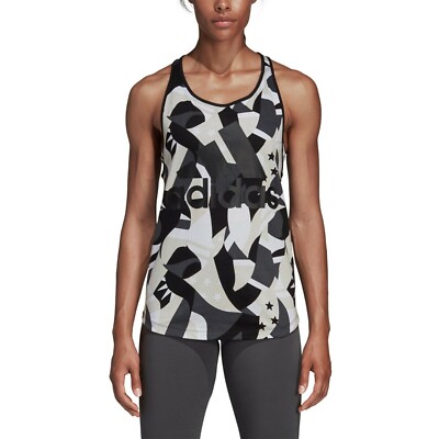 ADIDAS TANKTOP DU0230 DAMEN SPORT ID PRINTED GEMUSTERT SPORTSHIRT ORIGINAL