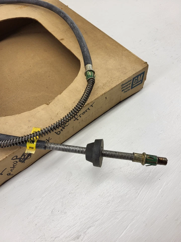 NOS 1982 1991 Chevrolet GMC S 10 S 15 Pickup cabo de freio dianteiro estacionamento 14024168 - Imagem 4 de 4