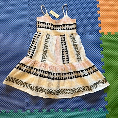 Square Neck Swing Dress Straps XS Women s NWT $60 Francesca s Boutique MiAmi