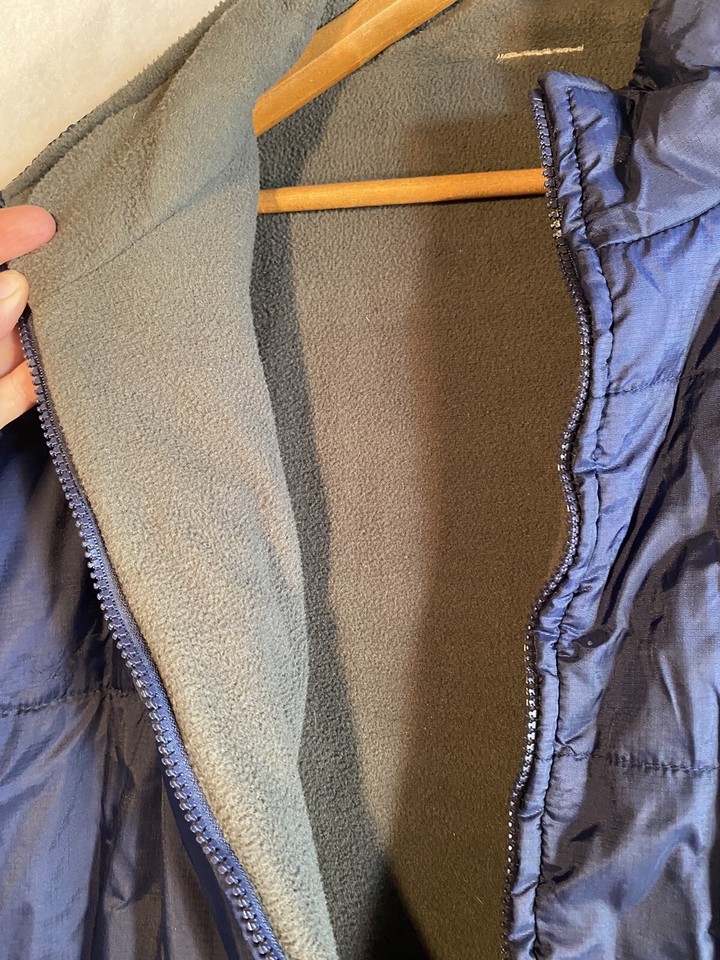 Penn State Lions Vest Puffer Jacket Mens XXL NCAA Navy Blue Quilted PSU