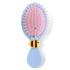 Travel Size Hair Brush 3 Pack Skyblue