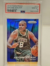 2014-15 Antoine Walker Panini Prizm Blue Prizm /99 #213 PSA 10 Gem Low Pop 