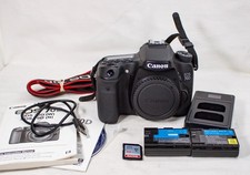 Canon EOS 70D Digital SLR 20.2MP Camera Body SC:8478