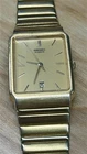 Seiko Men's Analog Quartz Watch Gold Tone