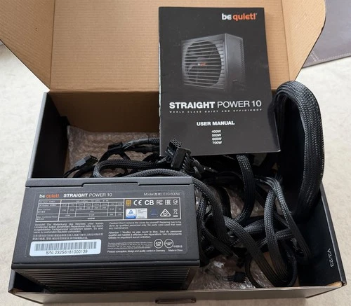 Netzteil Be Quiet Straight Power 10 600W Model: E10-600W