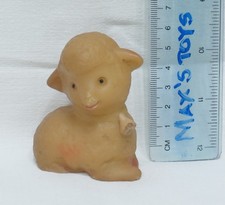 vtg LAMB rubber toy doll ARADEANCA 2 
