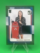 2025 Donruss WNBA Georgia Amoore Rookie Jerseys RC Green #/30 Mystics