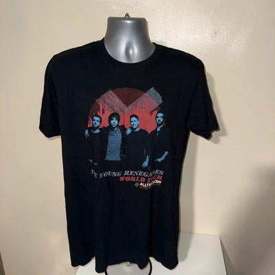 All Time Low T-Shirt Large 2018 Tour Pop Punk Band Tee Black