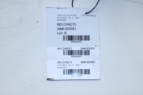 2012-2015 Jeep Wrangler Sahara 3.6L AC Discharge Line Hose 55111376AB OEM - Picture 10 of 10