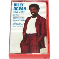Billy Ocean - Love Zone Cassette Tape 1986 Soul Funk PLAY TESTED