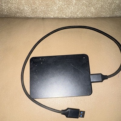 Toshiba Canvio Basics 1TB Portable External HDD USB 3.0 Black PC/Mac
