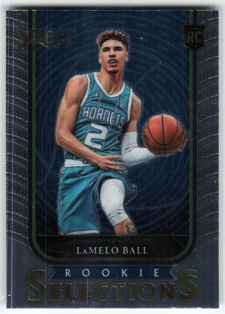 2020-21 Panini Select Rookie Selections LaMelo Ball RC #1 Charlotte Hornets