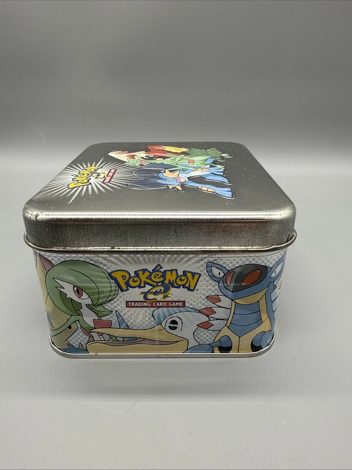 Póster de hojalata coleccionista Pokémon TCG EX Rubí y Zafiro 2003 vintage Nintendo Foto 4 de 4