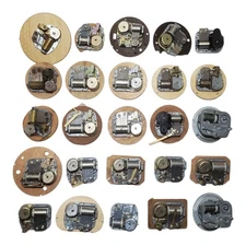 Vintage Music Box Parts Collection Sankyo Japan