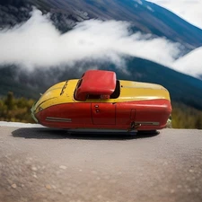 Nice Vintage 40’s Wyandotte Pressed Steel WY651 Sport Convertible No Windshield