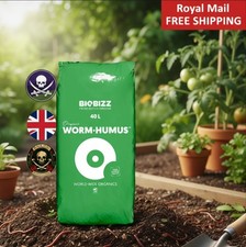 Worm Castings Vermicompost Soil Cond. Organic Pure Fertilizer Worm Humus BIOBIZZ