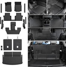 Floor Mats Cargo Mat for 2021-2025 Jeep Grand Cherokee L Captain Chair Only for