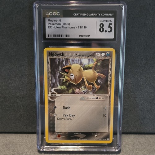 Meowth δ graded CGC 8.5 for sale on eBay