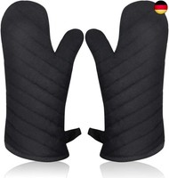 Ofenhandschuh Hitzebestaendig Topfhandschuhe Baumwolle, Topflappen Handschuh Dop